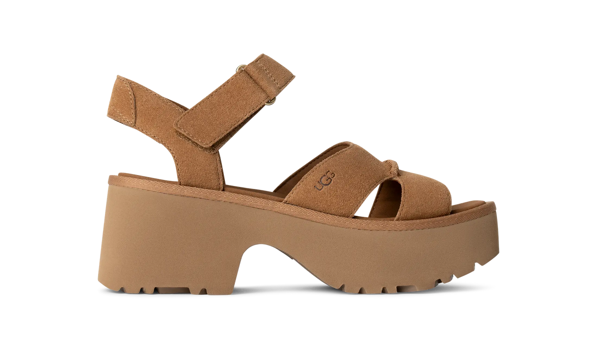 UGG New Heights Ankle Strap Chestnut Women's Tektoty