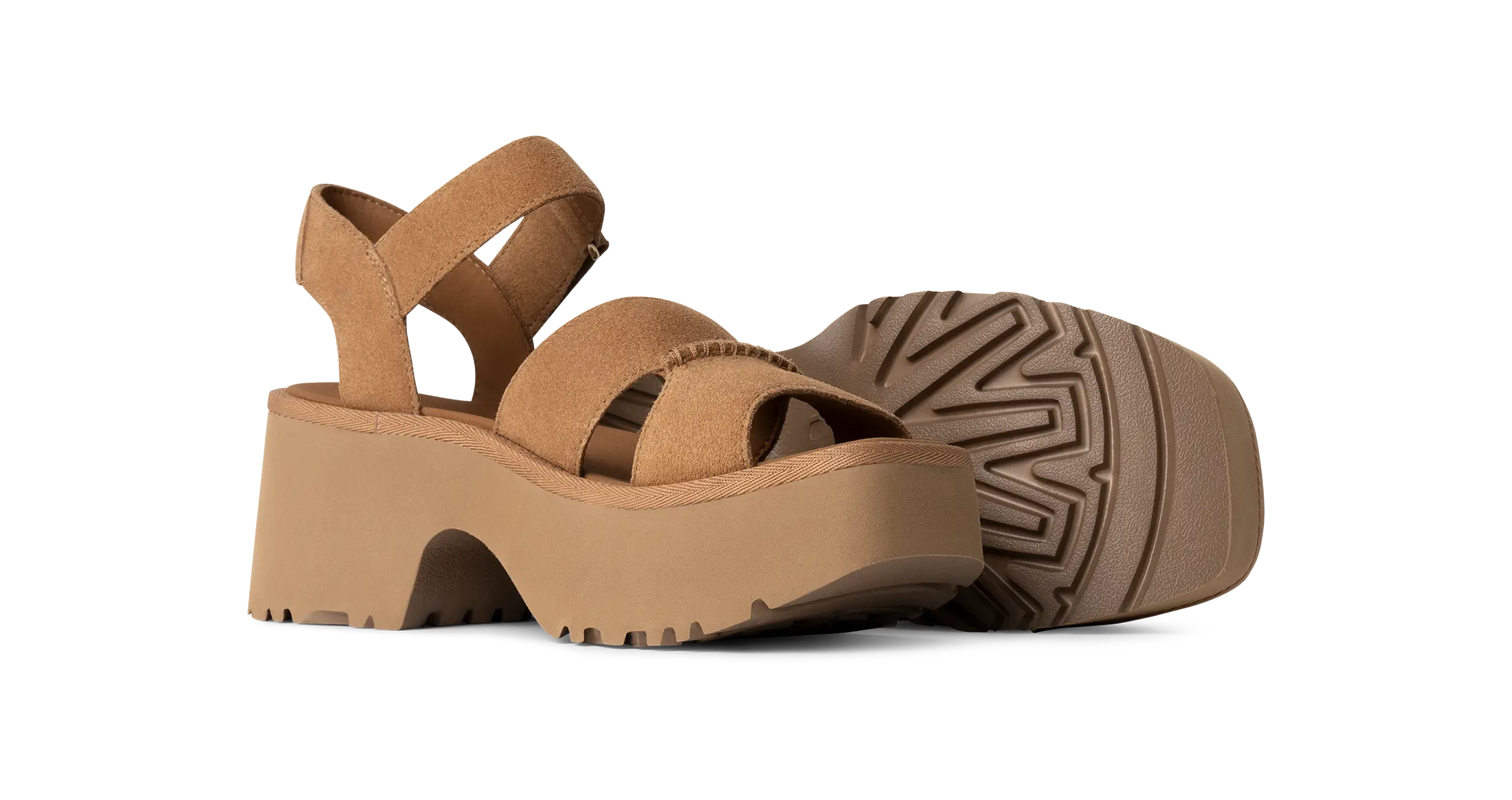 UGG New Heights Ankle Strap Chestnut Women's Tektoty