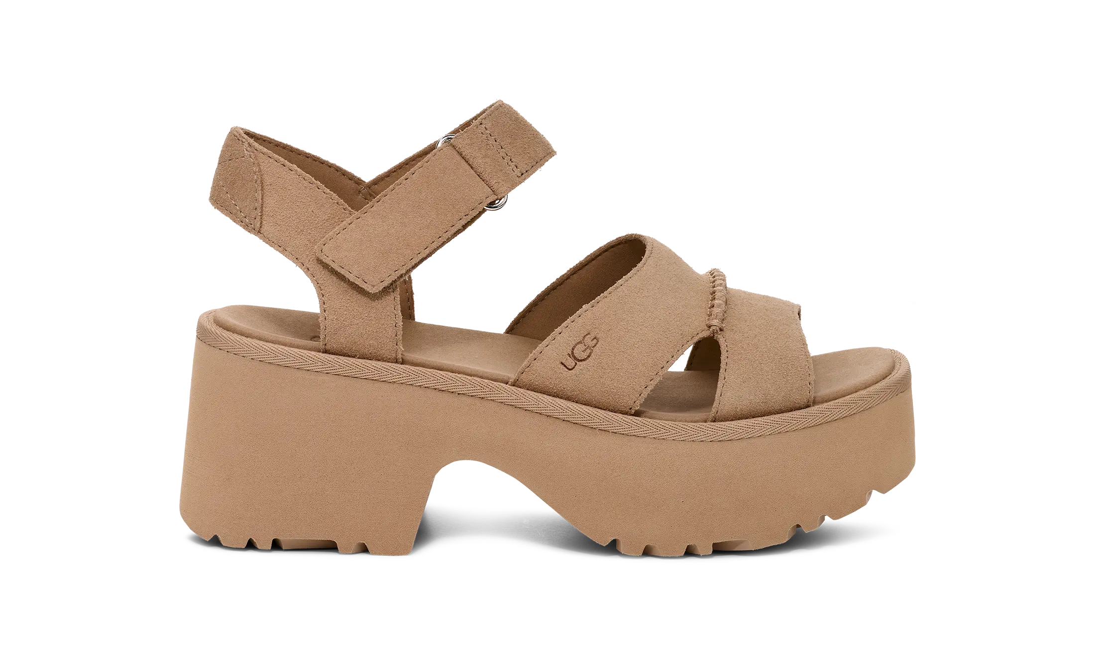 UGG New Heights Ankle Strap Mustard Seed Women's Tektoty