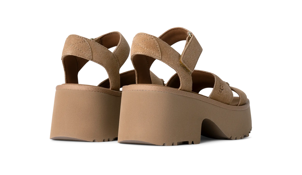 UGG New Heights Ankle Strap Mustard Seed Women's Tektoty