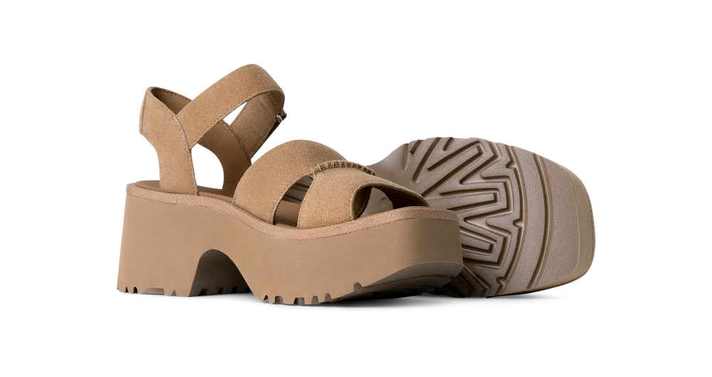 UGG New Heights Ankle Strap Mustard Seed Women's Tektoty