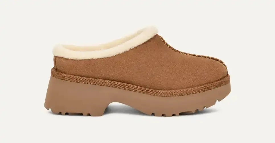 UGG New Heights Cozy Clog Chestnut Women's Tektoty