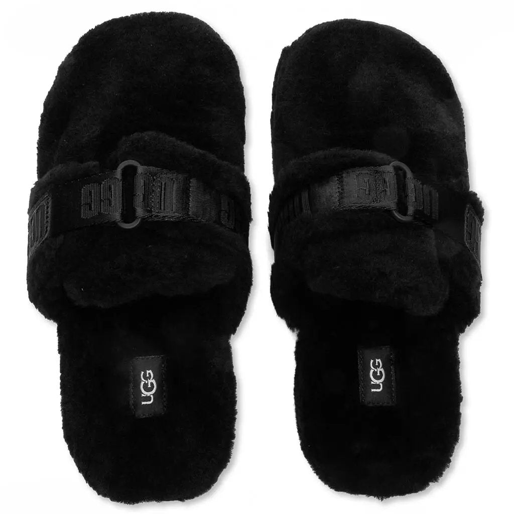 Ugg Fluff It Slipper - Black TNL Fluff Tektoty