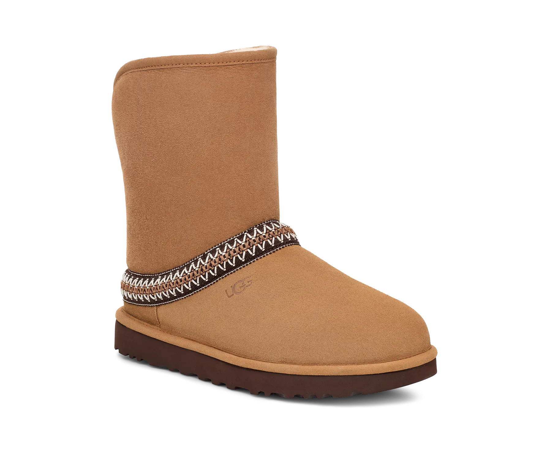 Ugg Classic Short Crescent Chestnut Women's Tektoty