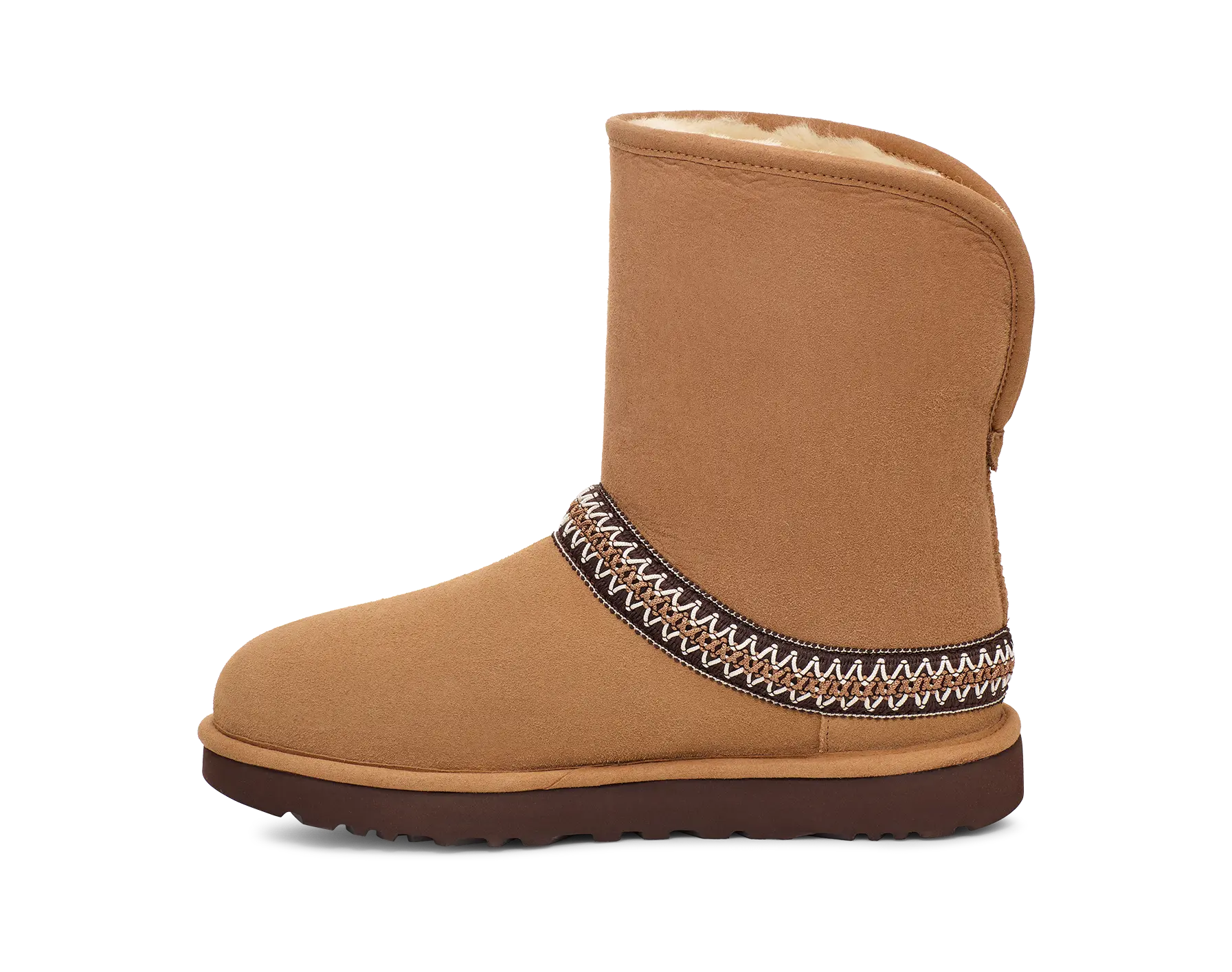 Ugg Classic Short Crescent Chestnut Women's Tektoty