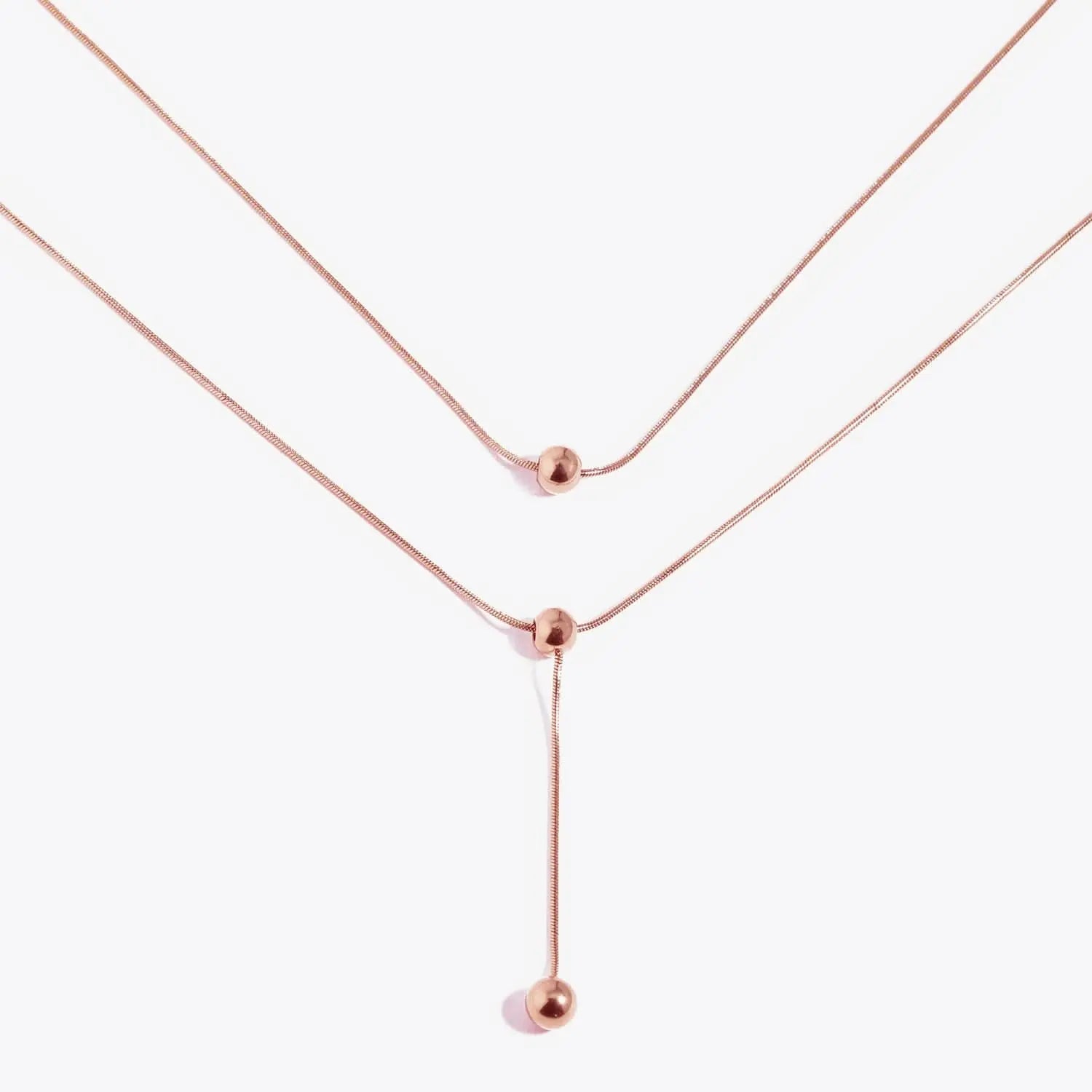 Vermeil Layered Necklace Tektoty