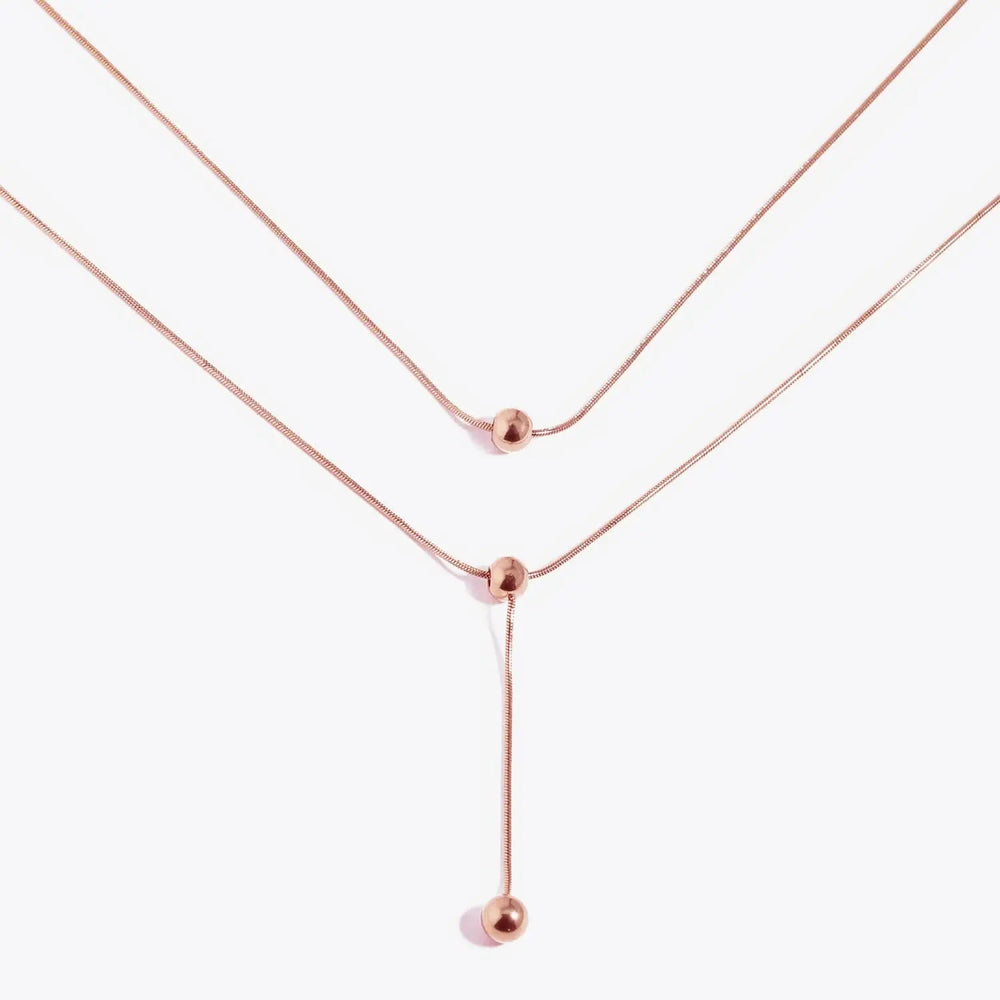 Vermeil Layered Necklace Tektoty