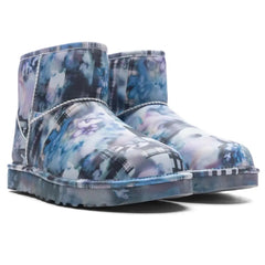 UGG x Collina Strada Classic Mini - Dark Blue Floral Tektoty