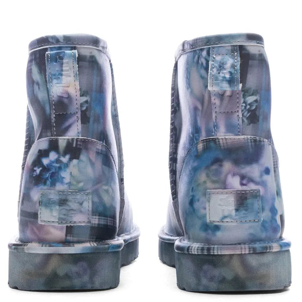 UGG x Collina Strada Classic Mini - Dark Blue Floral Tektoty