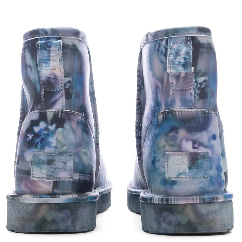 UGG x Collina Strada Classic Mini - Dark Blue Floral Tektoty