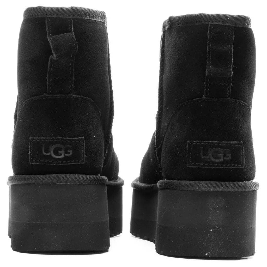 Women's Classic Mini Platform - Black Tektoty