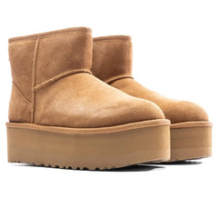 Women's Classic Mini Platform Boot - Chestnut Tektoty