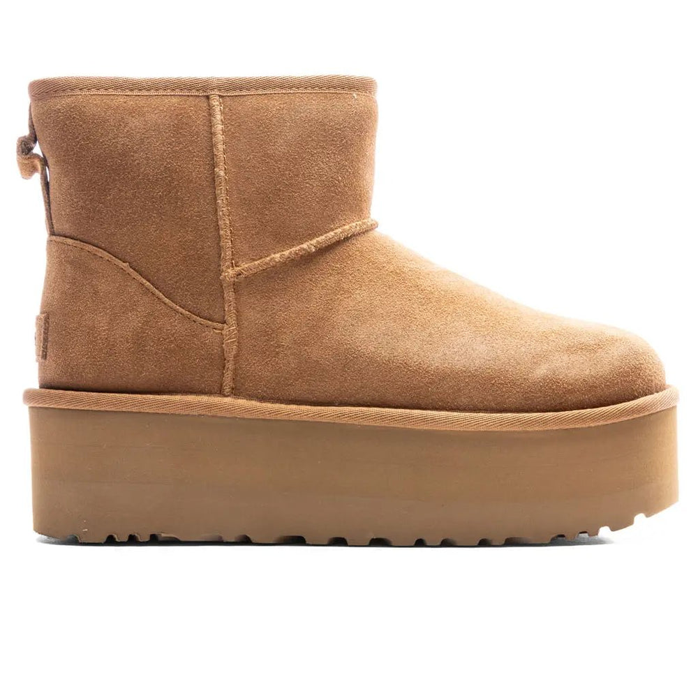 Women's Classic Mini Platform Boot - Chestnut Tektoty