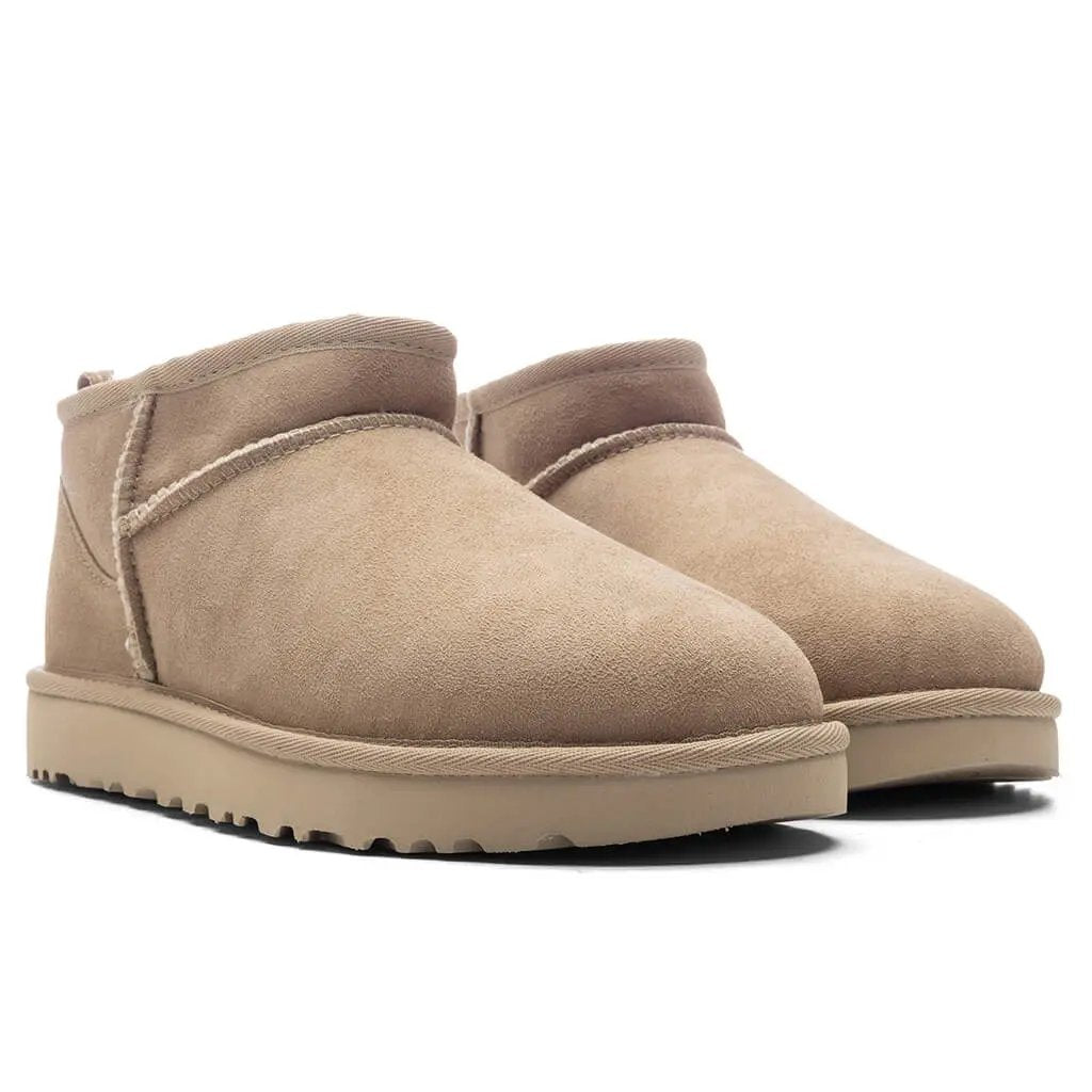 Women's Classic Ultra Mini Boot - Sand Tektoty