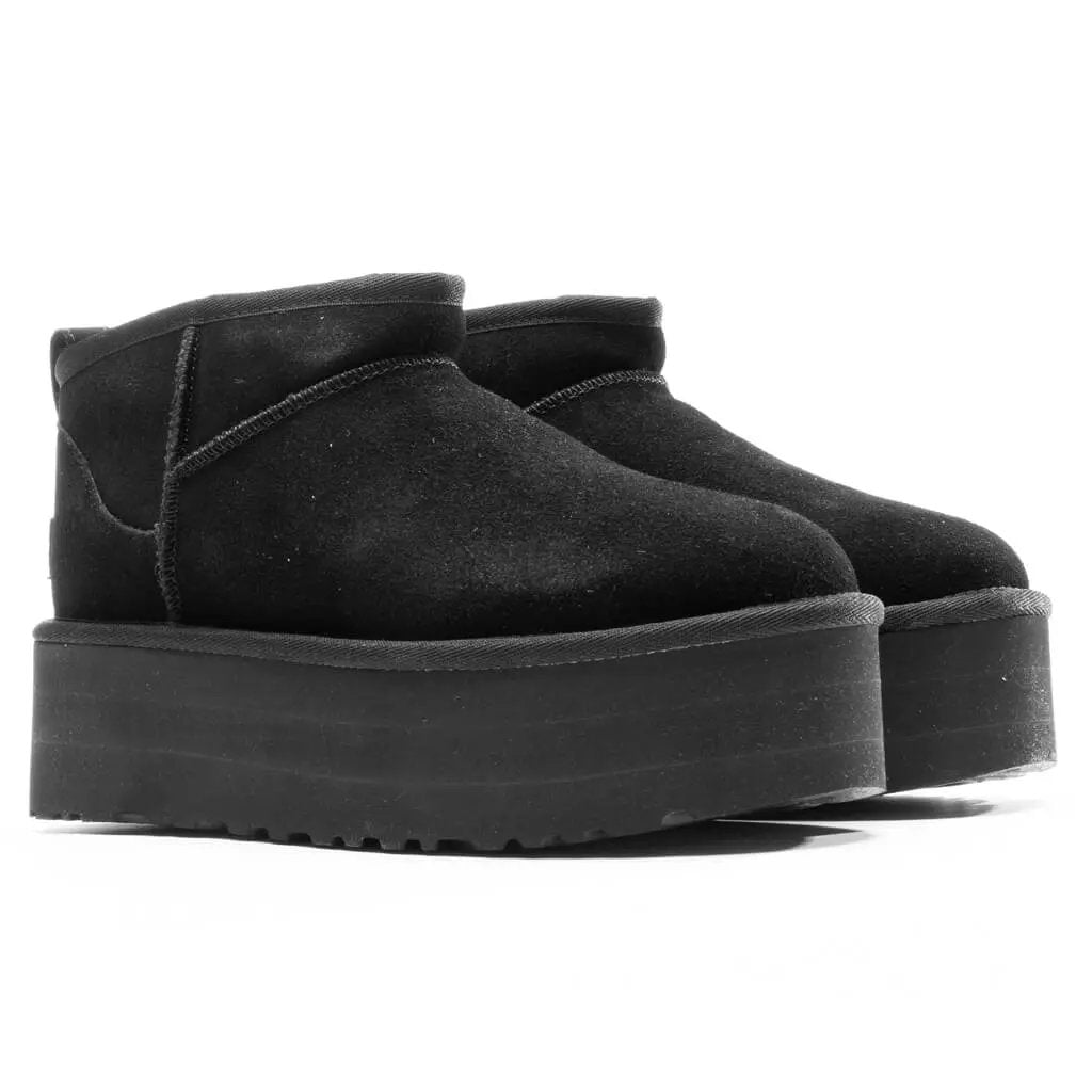 Women's Classic Ultra Mini Platform - Black Tektoty