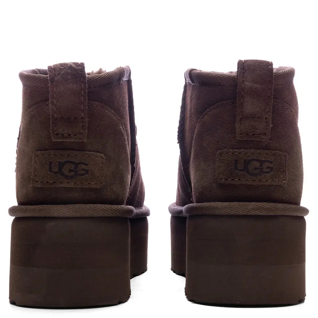 Women's Classic Ultra Mini Platform - Burnt Cedar Tektoty