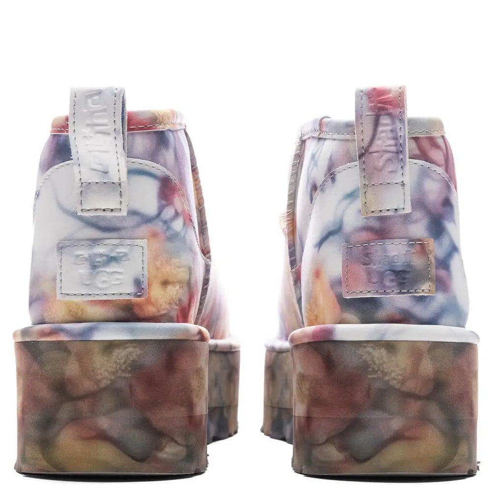 UGG x Collina Strada Classic Ultra Mini Platform - Light Blue Floral Tektoty