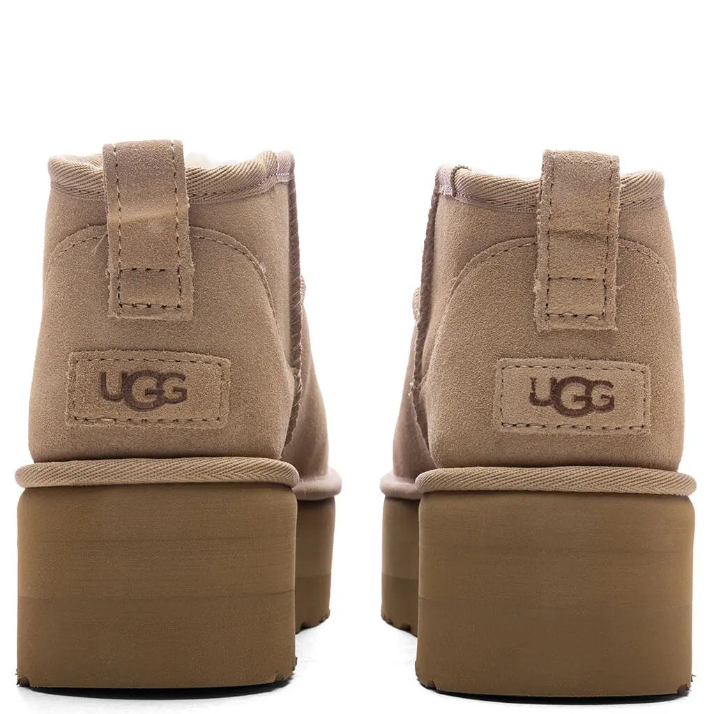 Women's Classic Ultra Mini Platform - Sand Tektoty