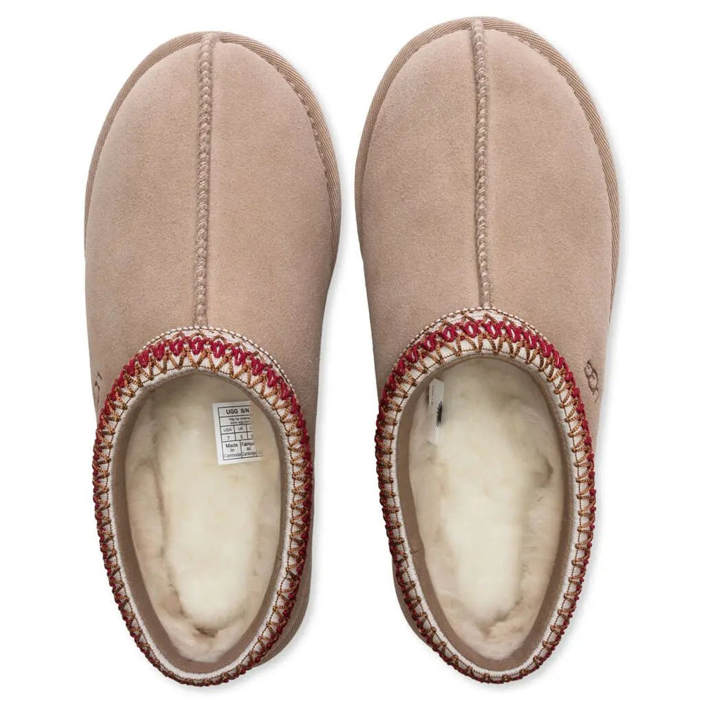 Women's Tasman Slipper - Sand/Dark Cherry Tektoty