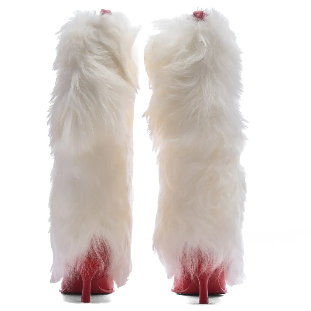 UGG x AMBUSH Women's Heel - White/Red Tektoty