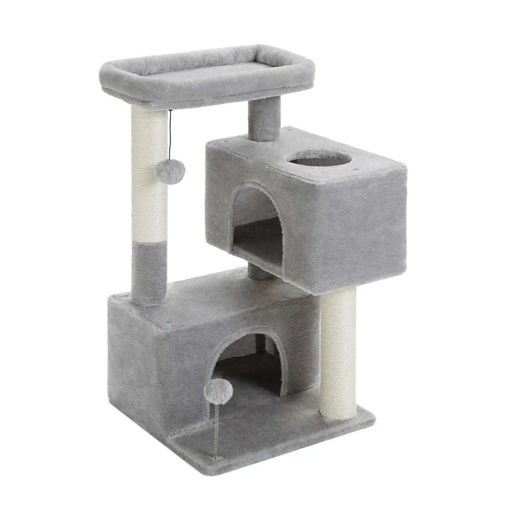 Cozy Cat Adventure Tower|Small Cat Tree Cat Tower Tektoty