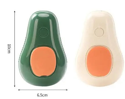 Steamy Cat Brush Cat Dog Grooming Comb Electric Self Cleaning Steam Cat Brush For Massage Avocado Shape Pet Spray Cat Grooming Tektoty