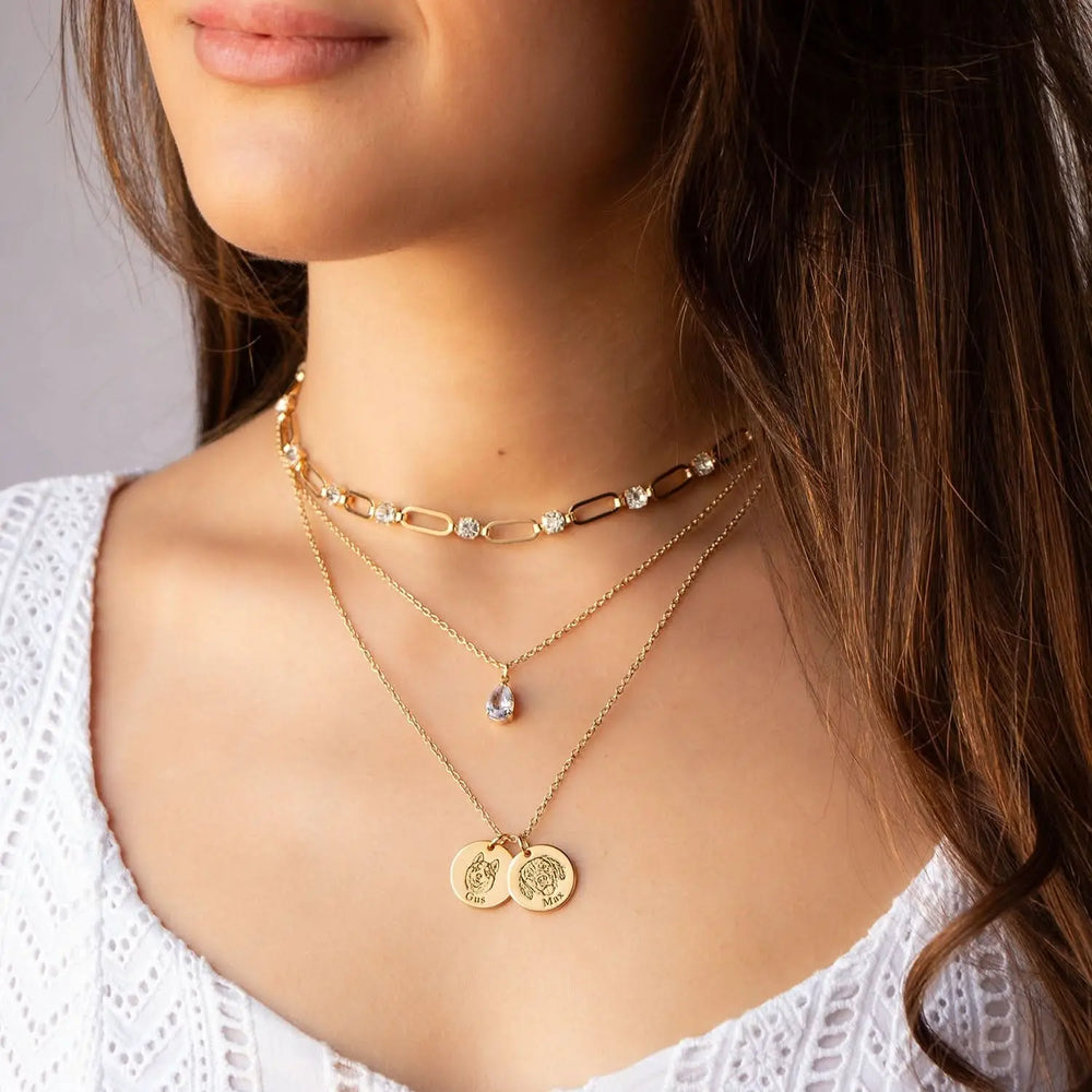 Sparkling Necklace Set Tektoty