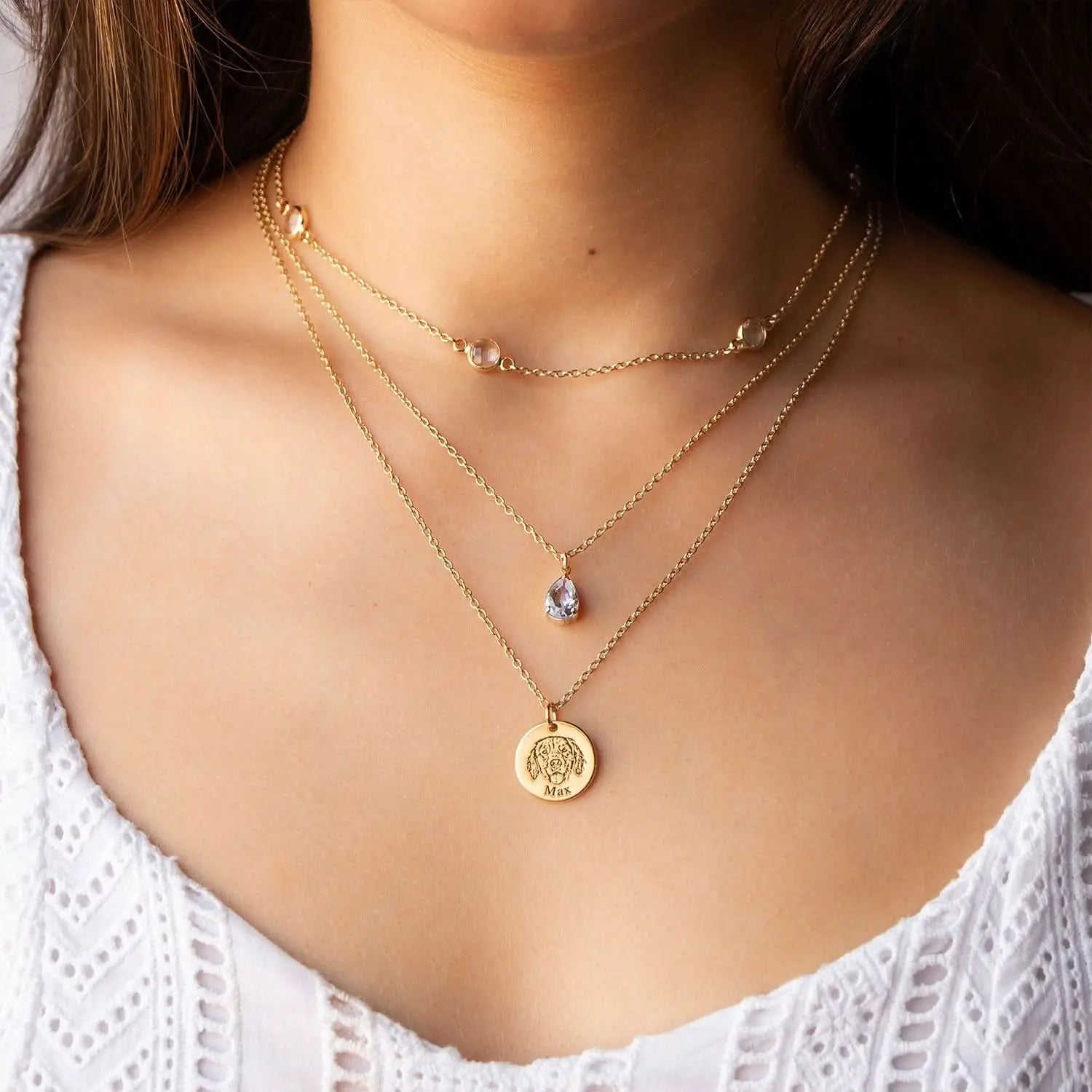 Dainty Necklace Set Tektoty