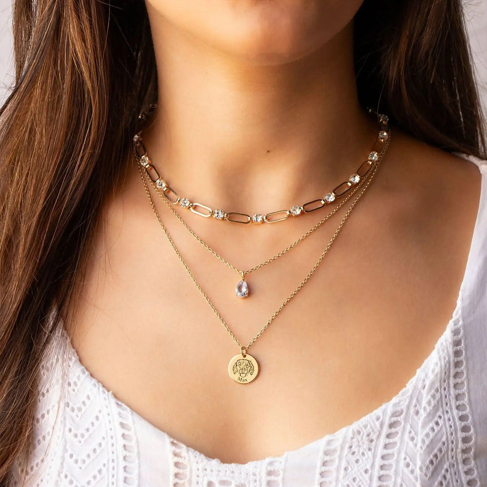 Sparkling Necklace Set Tektoty