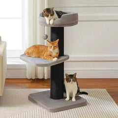 Multi-Level Cat Tree Tower with Scratching Posts & Cozy Perches – Modern Cat Furniture for Indoor Cats Tektoty
