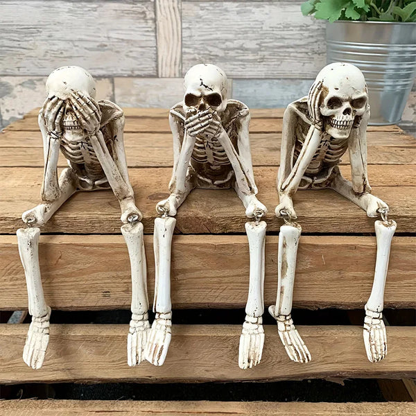 Spooky Skeleton Yard Decor