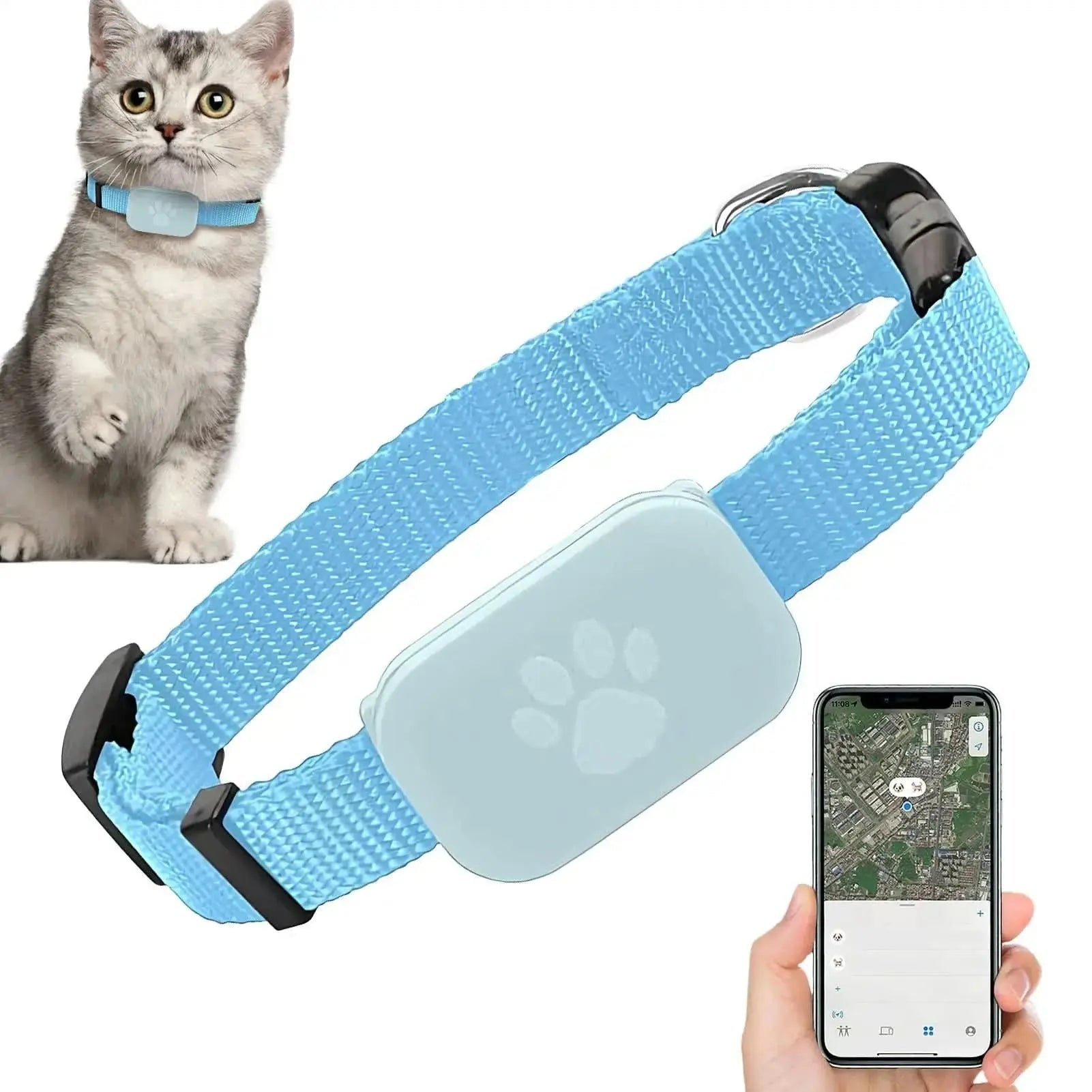 Smart Tracker Cat Collar Tektoty