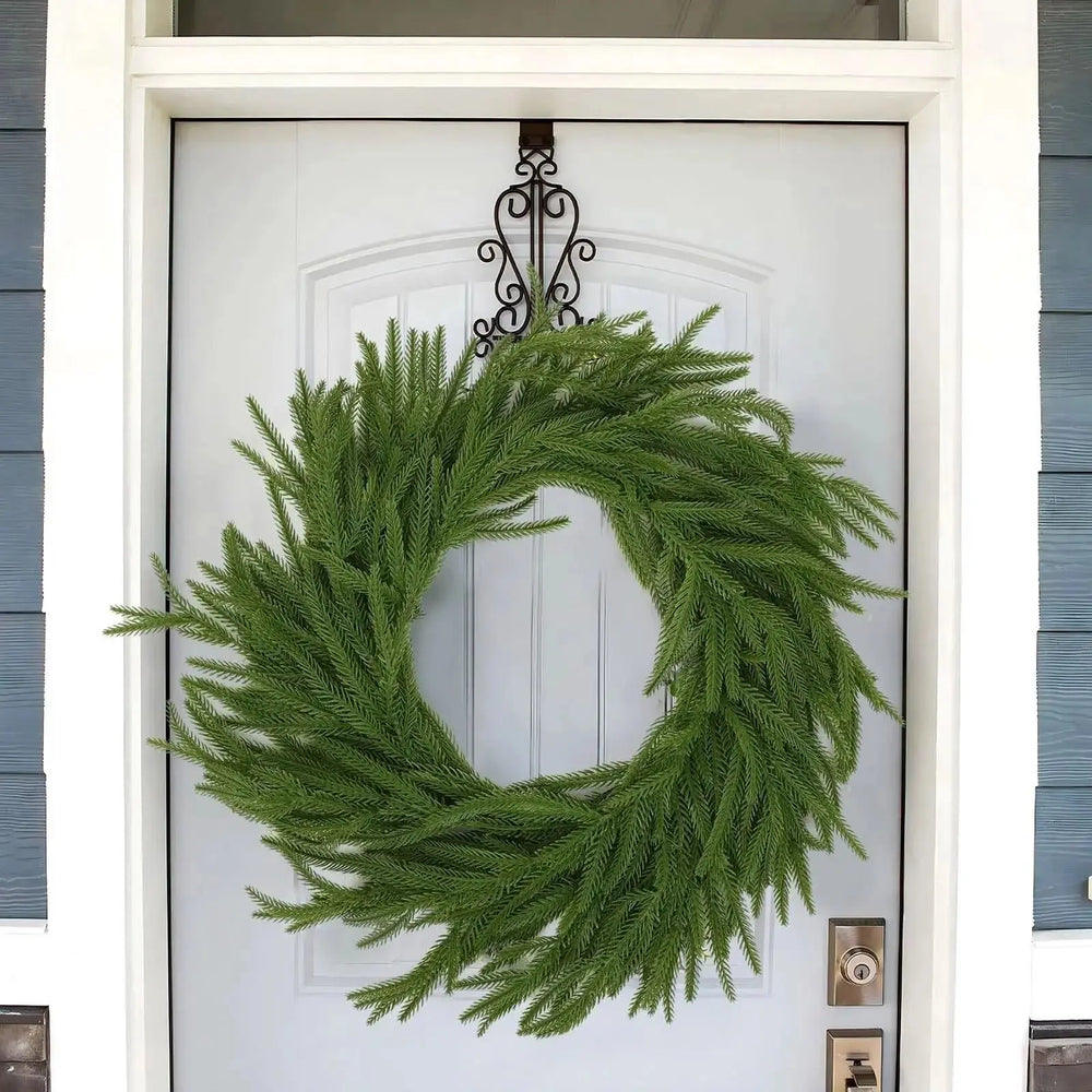 Real Touch Pine Garlands|6 FT Artificial Cedar Garlands –Realistic Touch Winter Greenery Tektoty