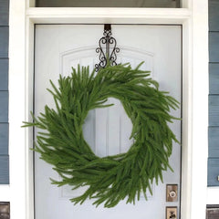Real Touch Pine Garlands|6 FT Artificial Cedar Garlands –Realistic Touch Winter Greenery Tektoty