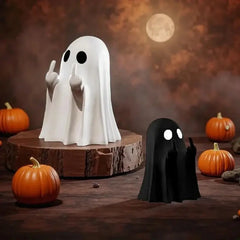 Funny Ghostly Gesture Decor Tektoty