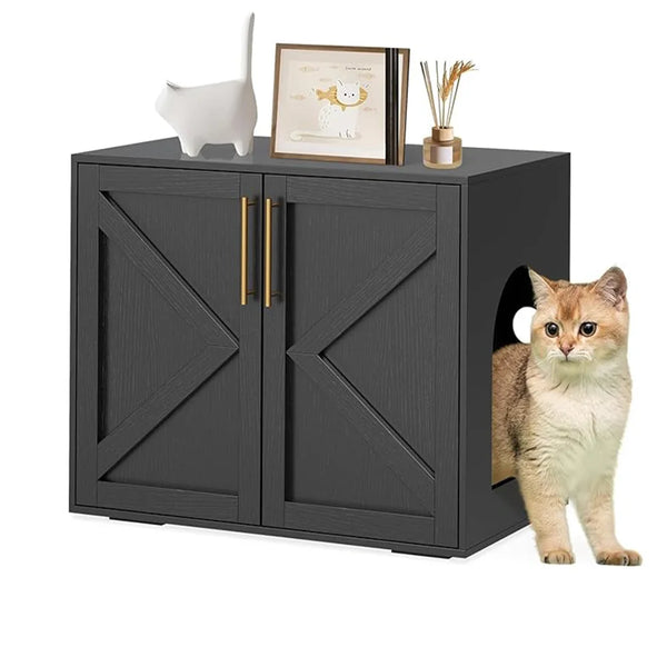 Hidden Cat House Cabinet