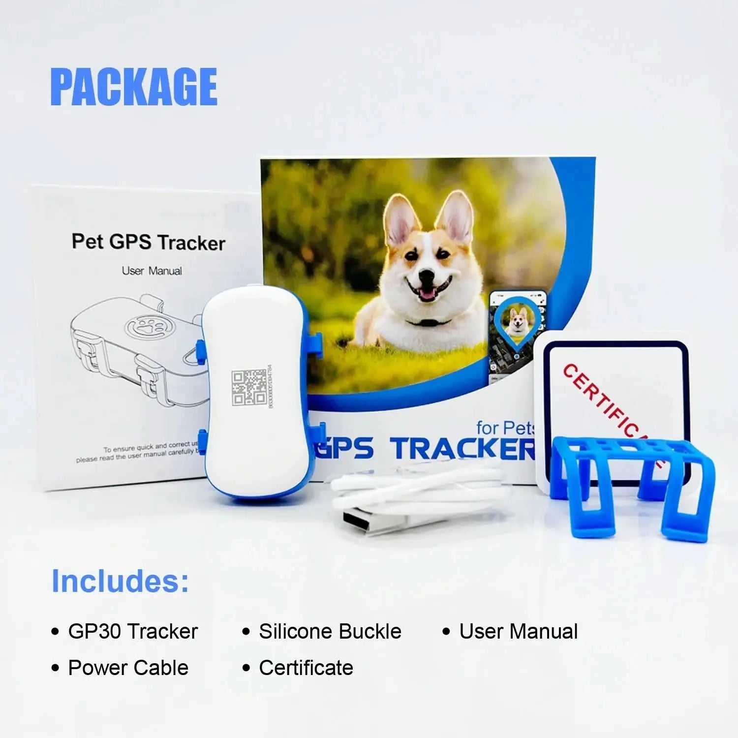Smart Pet Tracker with App Tektoty