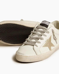 Women's Super-Star Glitter Low-Top Sneakers Tektoty