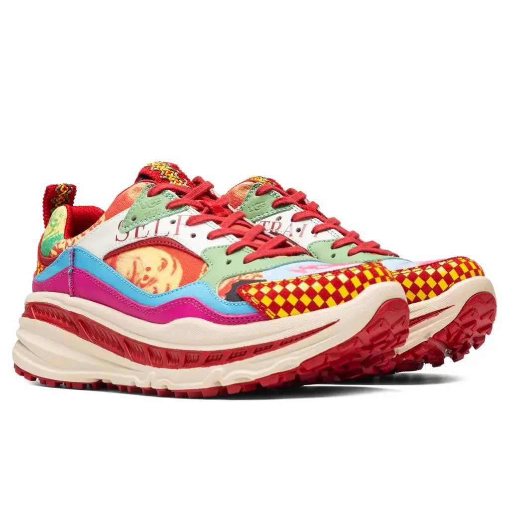 UGG x 12x12 CA805 x Tadanori Yokoo Self Portrait - Red/Multi Tektoty