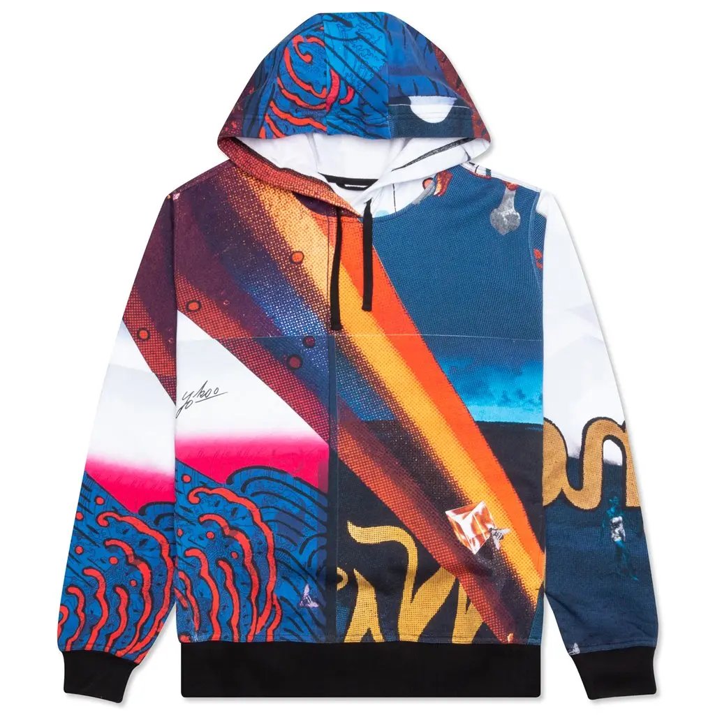 UGG x Yokoo Tadanori Hoodie - Blue Multi Tektoty