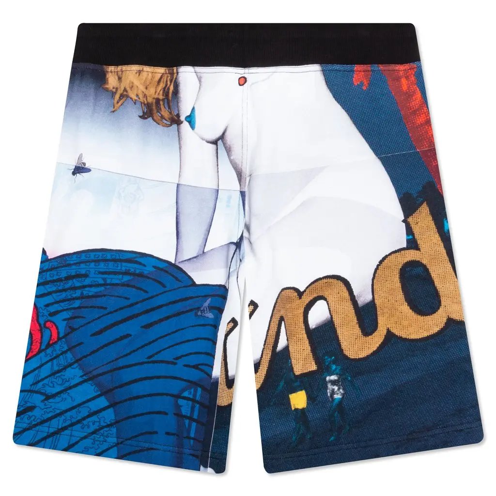 UGG x Yokoo Tadanori Short - Blue Multi Tektoty